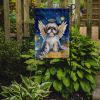 Shih Tzu My Angel Garden Flag Mailbox Flag Decorative Yard Flag Banner Outside Patio Artwork Yard Flower Beds, Garden Size, Multicolor