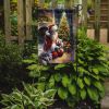Westie and Santa Claus Garden Flag Mailbox Flag Decorative Yard Flag Banner Outside Patio Artwork Yard Flower Beds, Garden Size, Multicolor