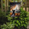 Affenpinscher Spooky Halloween Garden Flag Mailbox Flag Decorative Yard Flag Banner Outside Patio Artwork Yard Flower Beds, Garden Size, Multicolor