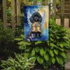 Black Poodle My Angel Garden Flag Mailbox Flag Decorative Yard Flag Banner Outside Patio Artwork Yard Flower Beds, Garden Size, Multicolor