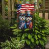 All American Dandie Dinmont Terrier Garden Flag Mailbox Flag Decorative Yard Flag Banner Outside Patio Artwork Yard Flower Beds, Garden Size